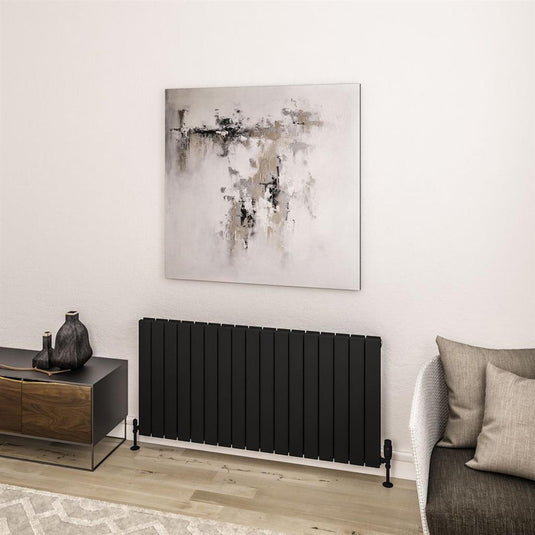 Eastbrook Addington II Radiator Type 20 600mm x 1262mm Matt Black | 62.0245