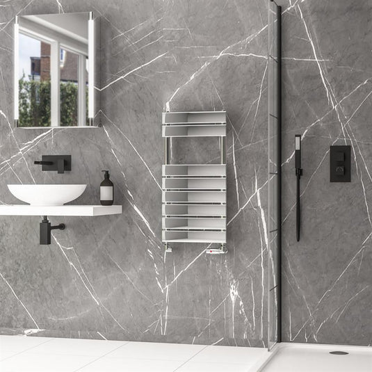 Eastbrook Addington II Towel Rail Type 10 790mm x 400mm Chrome | 62.0279