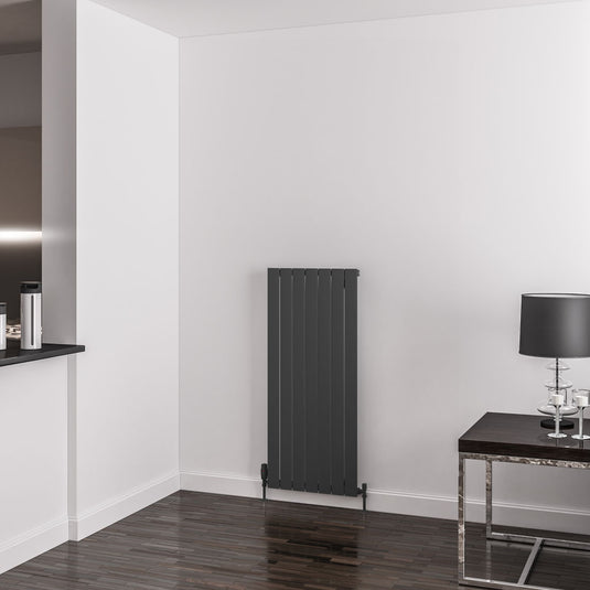 Eastbrook Addington Type 10 1200 x 514mm Aluminium Radiator Matt Anthracite | 86.0389