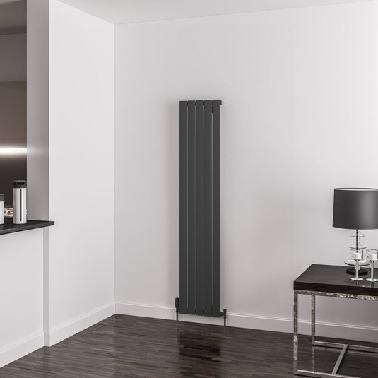 Eastbrook Addington Type 10 1800 x 366mm Aluminium Radiator Matt Anthracite | 86.0394