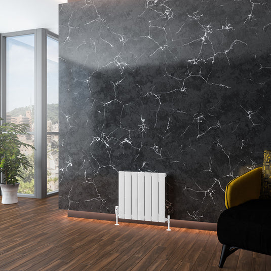 Eastbrook Addington Type 10 500 x 514mm Aluminium Radiator Gloss White | 86.0348