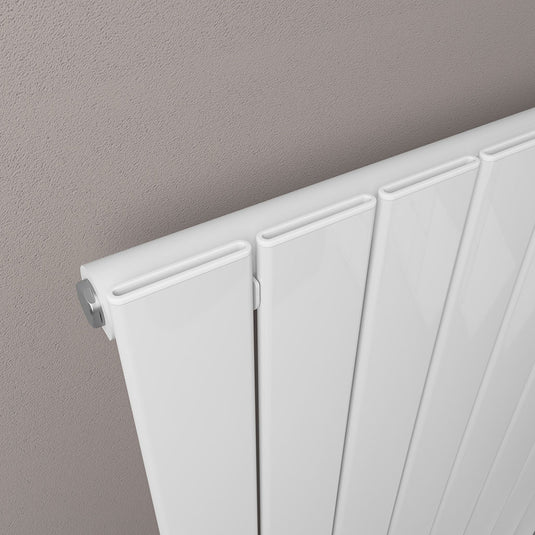 Eastbrook Addington Type 10 600 x 1180mm Aluminium Radiator Gloss White | 86.0358