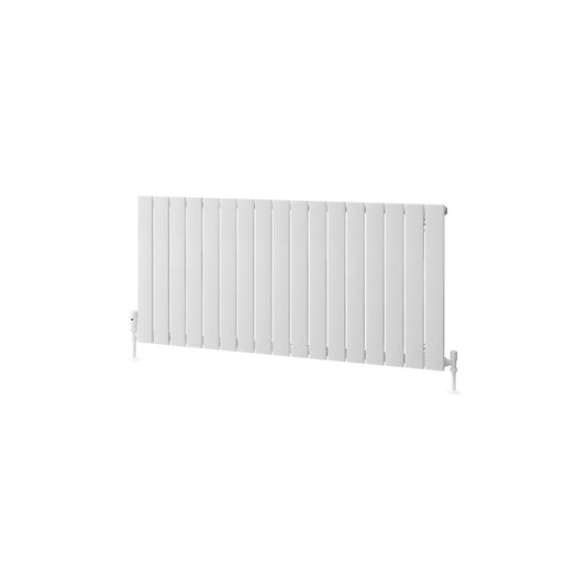 Eastbrook Addington Type 10 600 x 1254mm Aluminium Radiator Gloss White | 86.0359