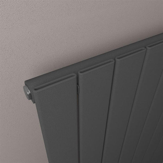 Eastbrook Addington Type 10 600 x 1772mm Aluminium Radiator Matt Anthracite | 86.0513