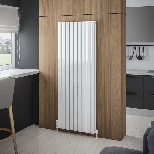 Eastbrook Addington Type 20 1800 x 588mm Aluminium Radiator Gloss White | 86.0411