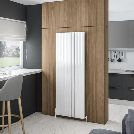 Eastbrook Addington Type 20 1800 x 662mm Aluminium Radiator Gloss White | 86.0514