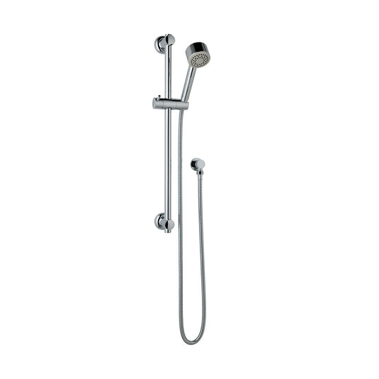 Eastbrook Adjustable Slide Rail Kit 640mm Tall with Shower Handset & Hose Chrome | 93.0044