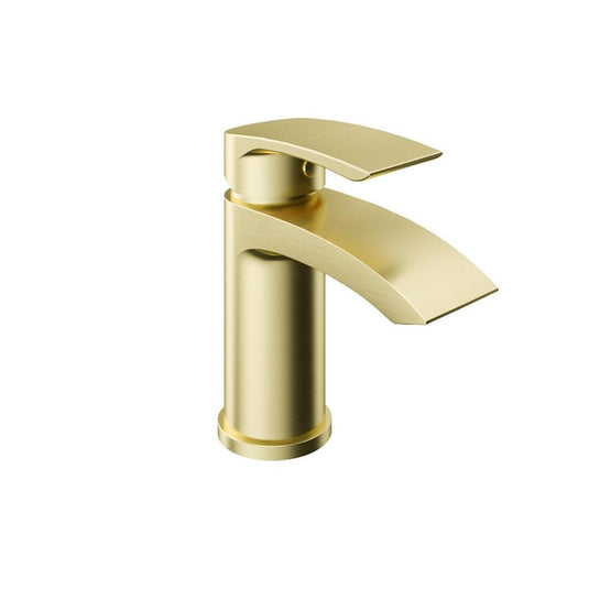 Eastbrook Alveston Basin Tap with Waste Brushed Brass | 93.1052