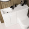 Eastbrook Arda 1000mm Polymarble Basin Top (LH) White | 37.2092