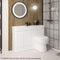 Eastbrook Arda 500mm WC Unit High Gloss White | 37.2088