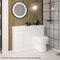 Eastbrook Arda 600mm WC Unit High Gloss White | 37.2091