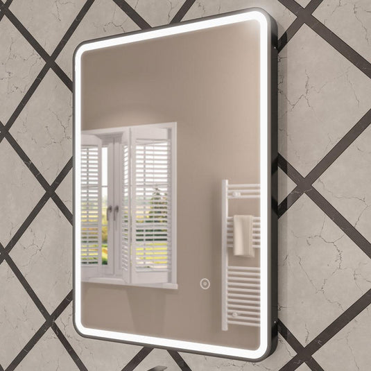 Eastbrook Arno 500 x 700mm LED Mirror Frame Black | 40.1020
