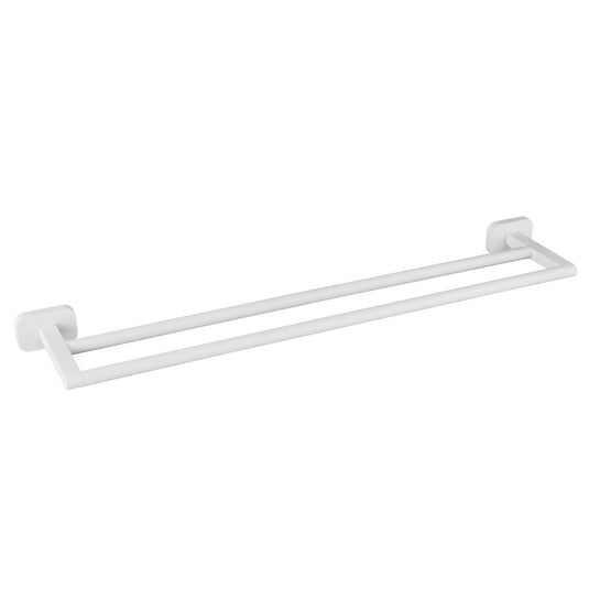 Eastbrook Asti 500mm Double Towel Rail Matt White | 52.475