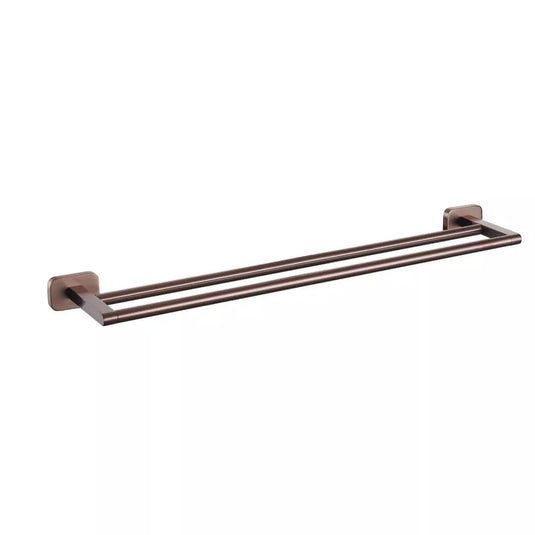 Eastbrook Asti Double Towel Rail Brushed Bronze | 52.495 - Envy Bathrooms Ltd