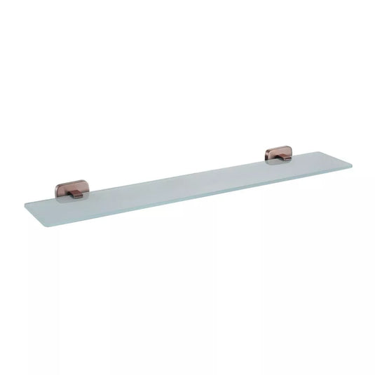Eastbrook Asti Glass Shelf Brushed Bronze | 52.493 - Envy Bathrooms Ltd
