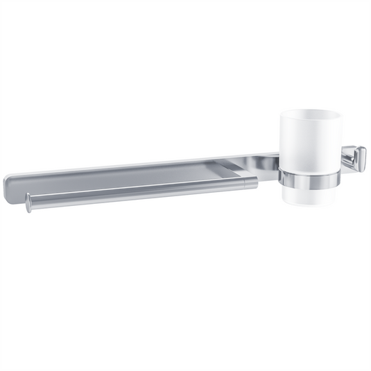 Eastbrook Asti Towel Ring, Hook and Tumbler Holder Chrome | 52.402