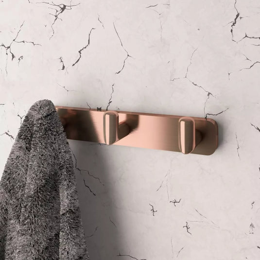 Eastbrook Asti Triple Robe Hook Brushed Bronze | 52.498 - Envy Bathrooms Ltd