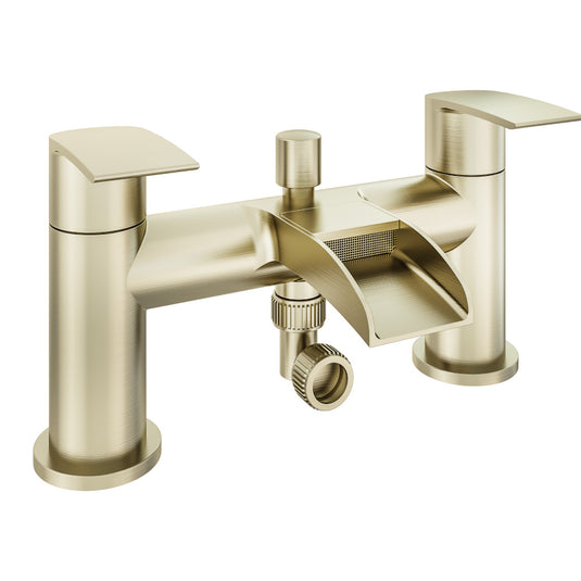 Eastbrook Aston Bath Shower Mixer Tap with Handset Brushed Brass | 79.1013
