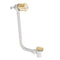 Eastbrook Bath Mixer Filler Tap Push Button Waste Brushed Brass | 98.4003