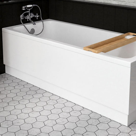 Eastbrook Beaufort Front Bath Panel 1750mm (560H) White | 42.5018
