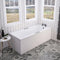 Eastbrook Beaufort Front Bath Panel 1800mm (560H) Matt White | 42.5101