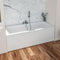 Eastbrook Beauforte Straight Adjustable Front Bath Panel 1700mm White | 42.6033