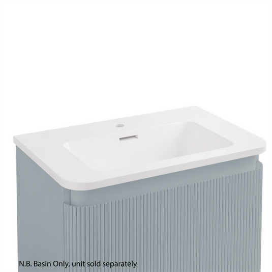 Eastbrook Belice 600mm Ceramic Basin 0TH White | 103.031