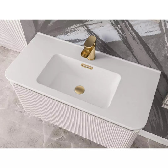 Eastbrook Belice 80cm Ceramic Basin White | 103.046 - Envy Bathrooms Ltd