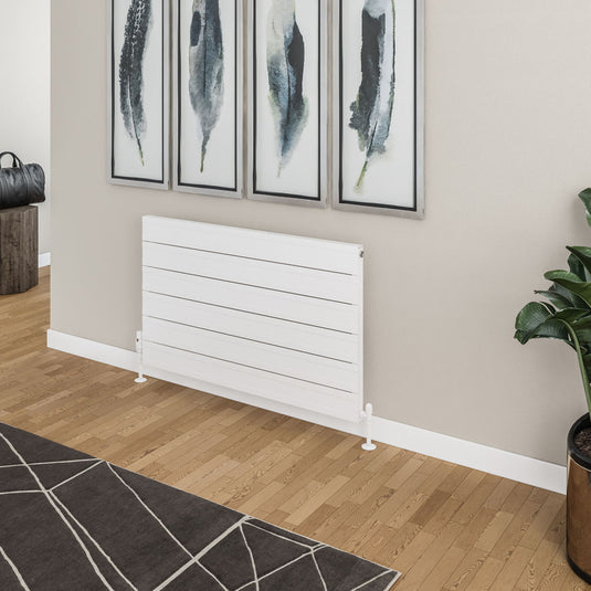 Eastbrook Berkeley 603 x 1000mm Aluminium Radiator Matt White | 89.0713