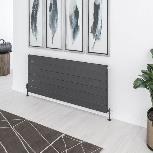 Eastbrook Berkeley 603 x 1400mm Aluminium Radiator Matt Anthracite | 89.0731