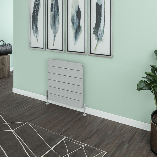 Eastbrook Berkeley 603 x 600mm Aluminium Radiator Matt Grey | 89.0719