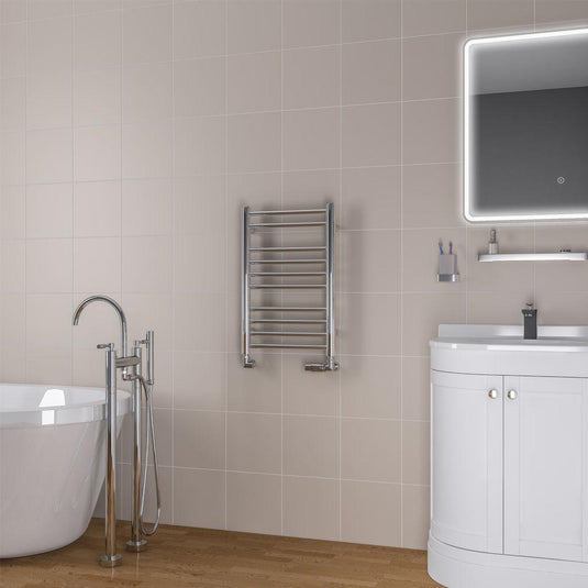 Eastbrook Biava 600 x 400mm Round Towel Rail Chrome | 41.0145