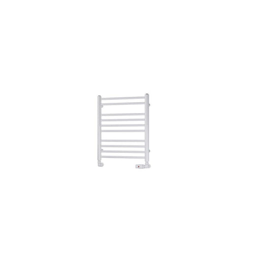 Eastbrook Biava 600 x 500mm Round Towel Rail Gloss White | 41.0157