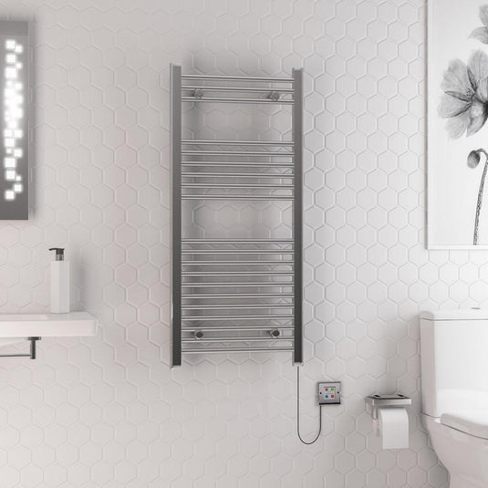 Eastbrook Biava Dry Element Towel Rail 1100 x 500mm Chrome | 47.0002