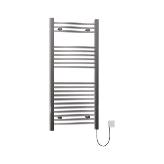 Eastbrook Biava Dry Element Towel Rail 1100 x 500mm On/Off Button Chrome | 47.0015