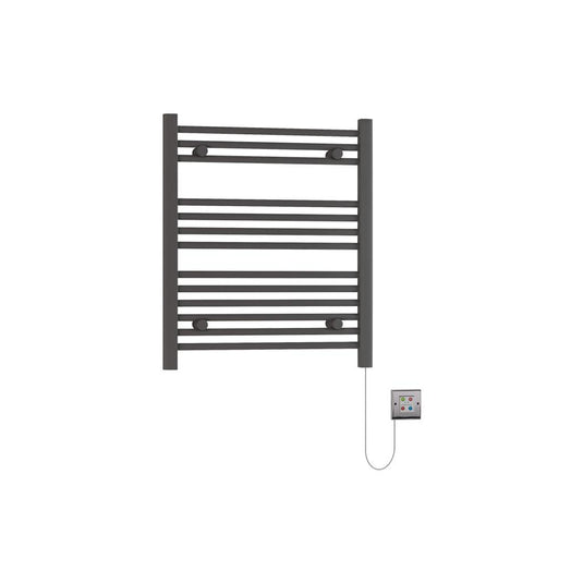 Eastbrook Biava Dry Element Towel Rail 700 x 600mm Matt Anthracite | 47.0011