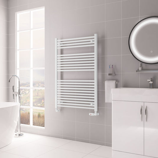 Eastbrook Biava Multirail HV Straight 1118mm x 750mm Gloss White | 61.0090
