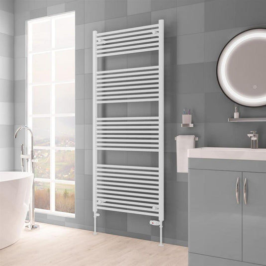 Eastbrook Biava Multirail HV Straight 1720mm x 750mm Matt White | 61.0123