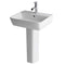 Eastbrook Bijou 500mm Basin 2TH White | 26.0108
