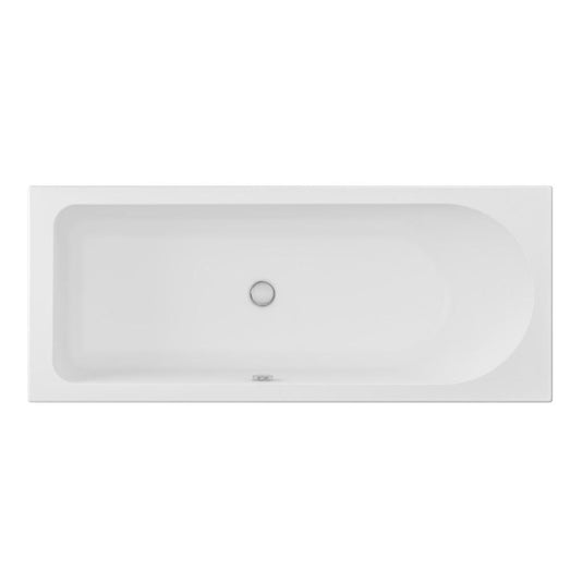 Eastbrook Biscay Shower Bath LH 1700 x 750mm Beauforte Bath White | 42.1213