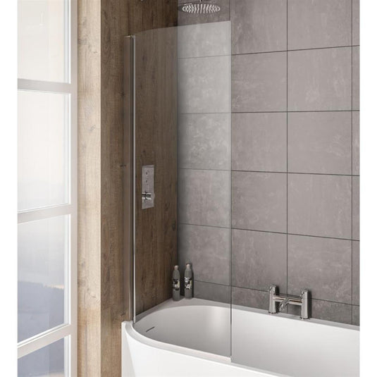 Eastbrook Bray 6mm Bath Screen 1400x730mm Left Hand Chrome | 49.2014