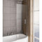 Eastbrook Bray 6mm Bath Screen 1400x730mm Right Hand Chrome | 49.2017