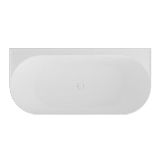 Eastbrook Brockland 1600 x 750mm Freestanding Bath Matt White | 33.0057