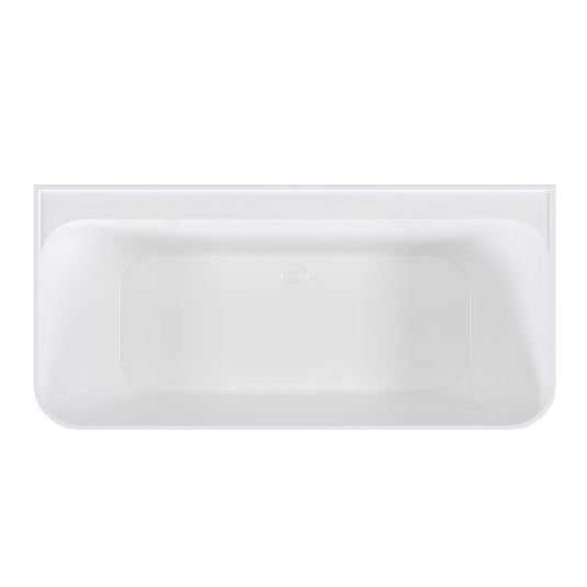 Eastbrook Brockland Square 1600 x 750mm Freestanding Bath Gloss White | 33.0060