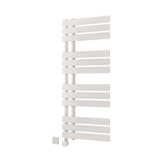 Eastbrook Brockworth 1200 x 500mm All Electric Towel Rail Matt White | 41.0784