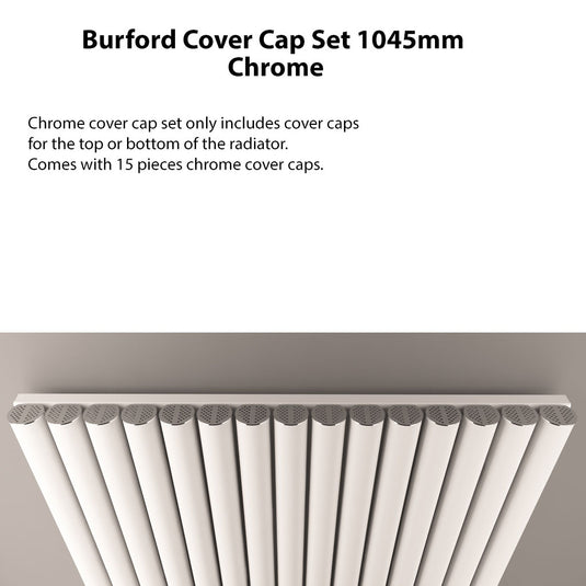 Eastbrook Burford 1045mm Cover Cap Set Chrome | 89.0409