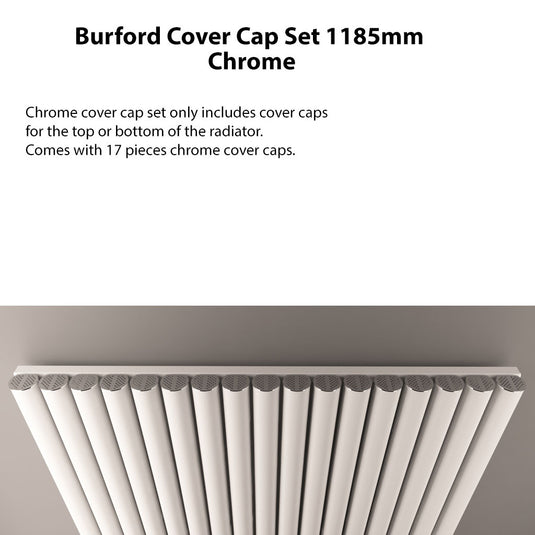 Eastbrook Burford 1185mm Cover Cap Set Chrome | 89.0410