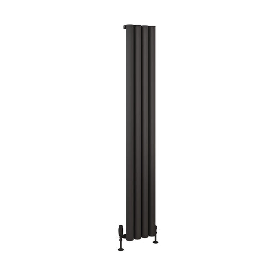 Eastbrook Burford 1800 x 275mm Aluminium Radiator Matt Anthracite | 89.0243