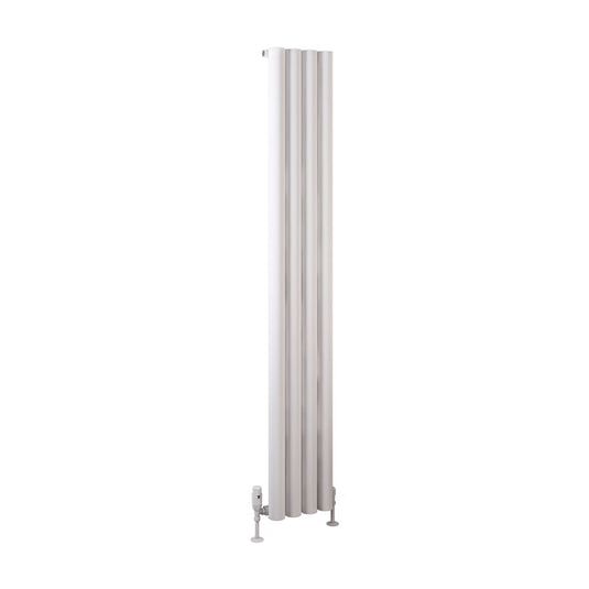 Eastbrook Burford 1800 x 275mm Aluminium Radiator Matt White | 89.0234