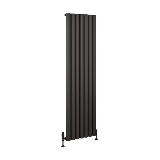 Eastbrook Burford 1800 x 485mm Aluminium Radiator Matt Anthracite | 89.0246